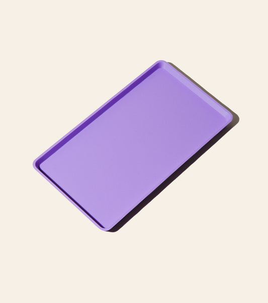 The Purple Rolling Tray made in the Canada from plant-based plastics