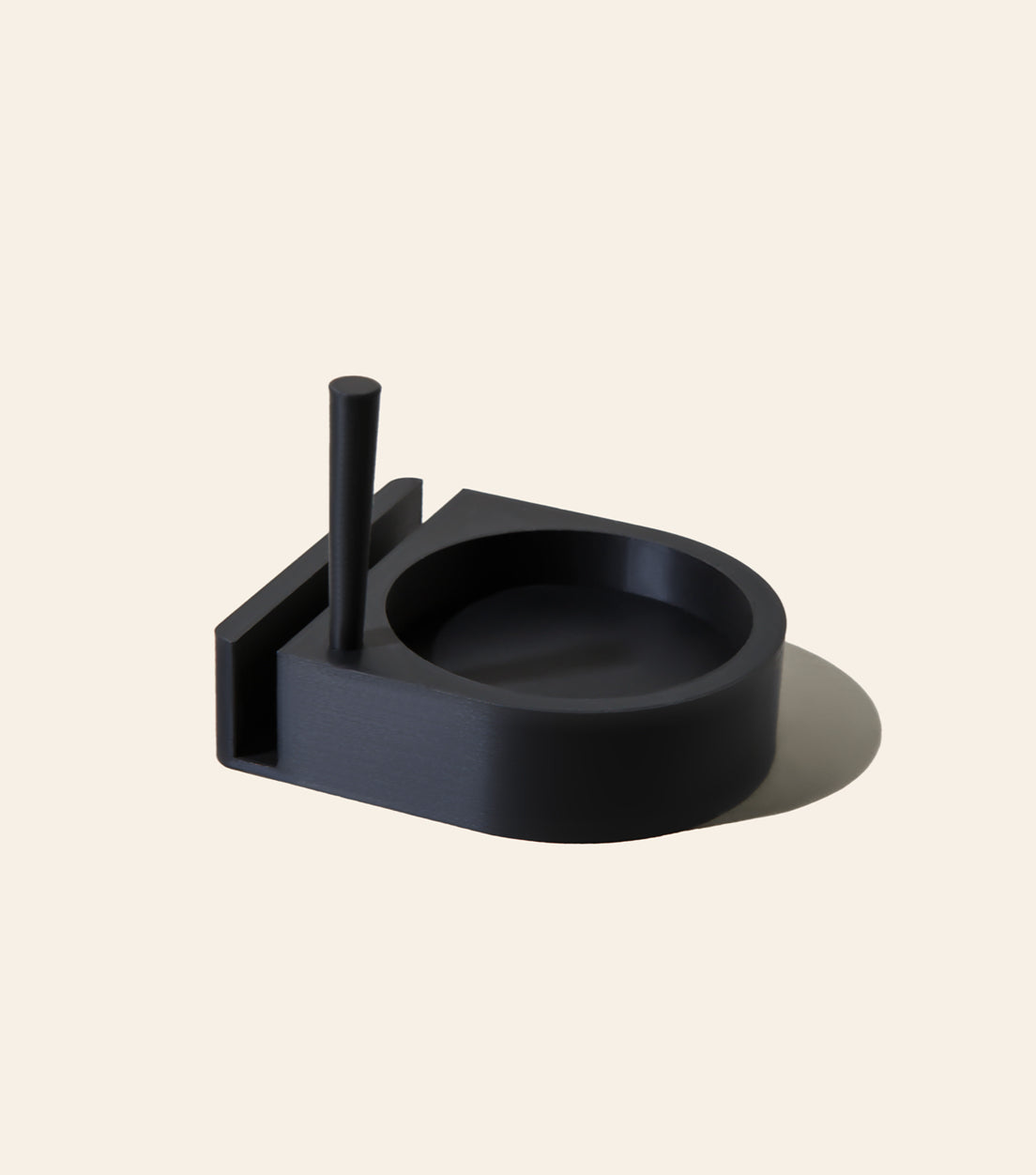 Black Storage Solution with a matching Joint Cone for easy rolling and packing