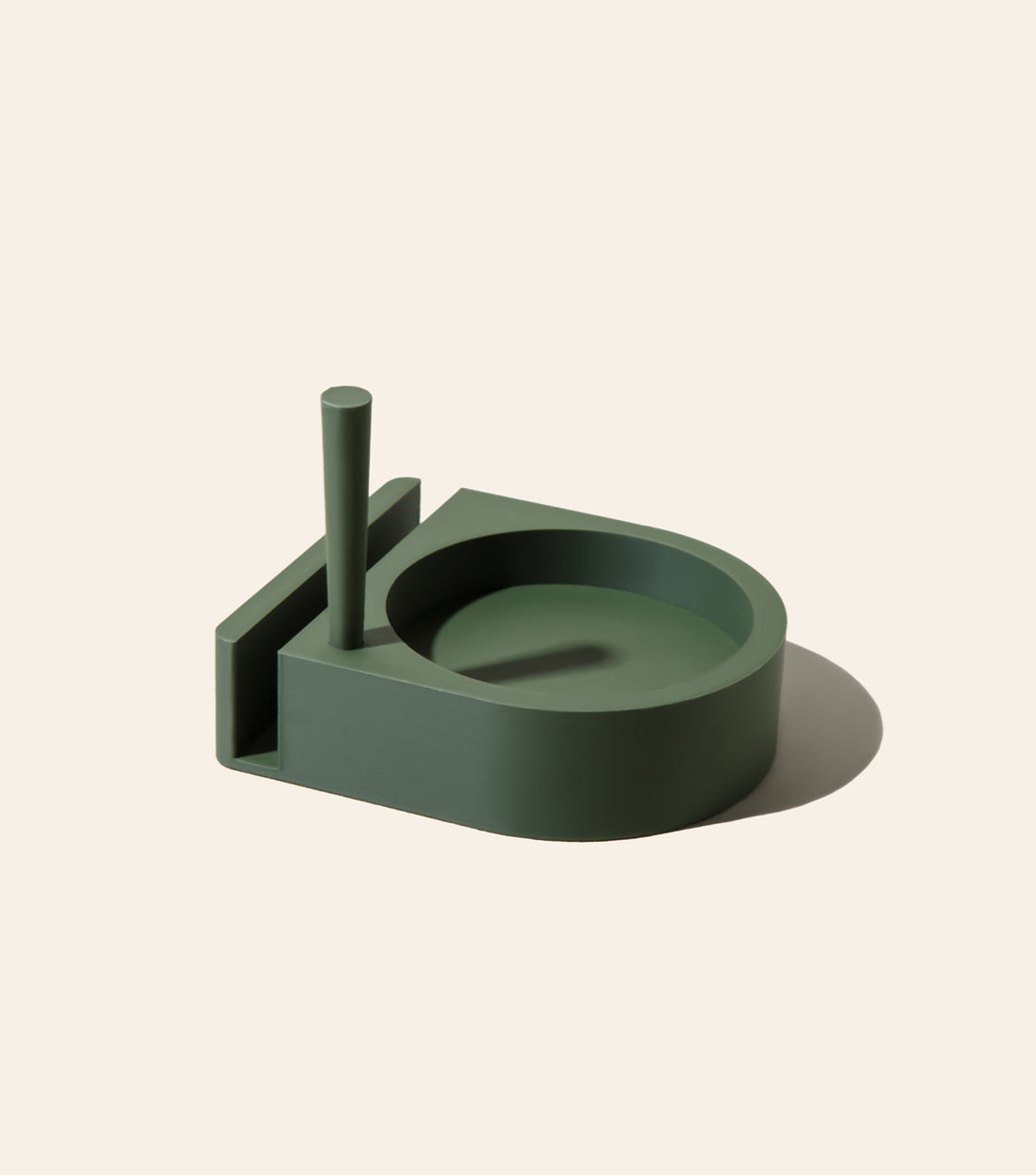 Dark Green Storage Solution with a matching Joint Cone for easy rolling and packing