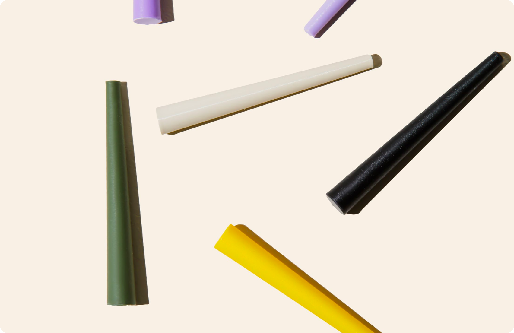 Every colour of Joint Cone hanging out as best buds just waiting to roll joints.