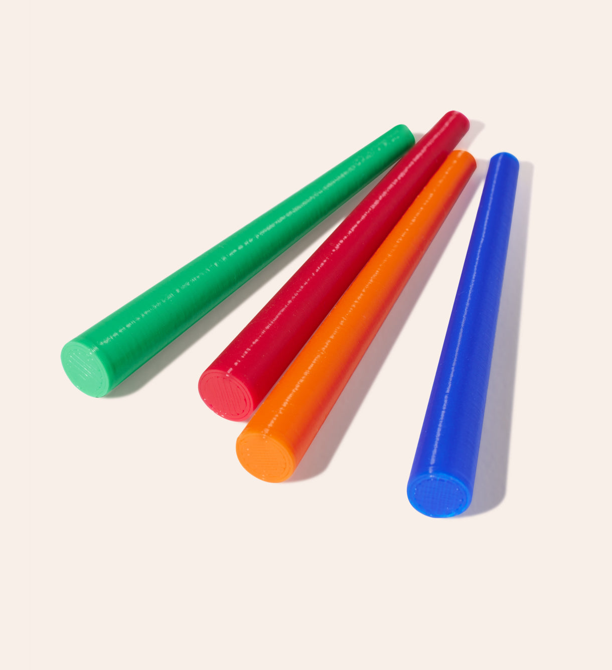 4 Joint Cones, cone shaped plastic tools that help you roll the perfect joint, and with fun colours